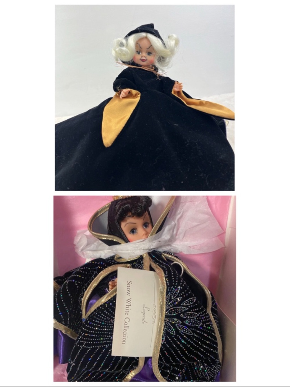 Madame Alexander Collectable Wicked Stepmother Topsy Turvy Doll with Box